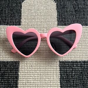 Barbie Pink Heart Shaped Cat-eye Sunglasses